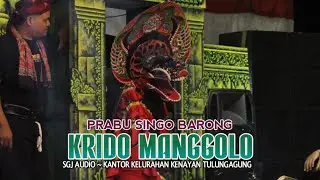 Rampokan Barongan Terbaru Jaranan Senterewe KRIDO MANGGOLO Di Kantor Kelurahan Kenayan