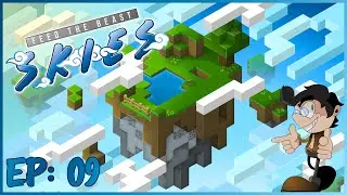 FTB Skies EP9 - Crafting with Create