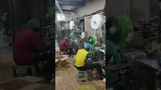 C18 filter paper tea bag packing machine with thread #machine #automation #factory
