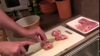 Курица в фольге в стиле пу-пу-ассорти