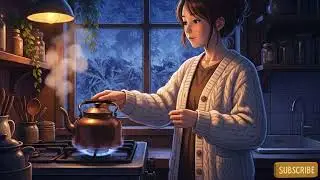 The quiet magic of a winter morning (Living in a Ghibli Scene) ❄️☕