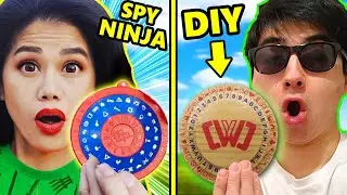 HOW TO MAKE A DECODER WHEEL ! DIY from Spy Ninjas Chad Wild Clay Vy Qwainrt