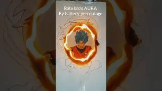 how to draw goku #ultrainstinct #goku #drawing #shorts #trending #naruto #fireartist #subscribers