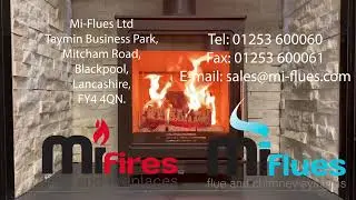 Mi-Fires Skiddaw wood burning stove, ECODesign 2022, Smoke Control Area Exempt, A+ Energy Rating