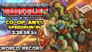 [Old World Record] Teenage Mutant Ninja Turtles Mutants In Manhattan Co-Op Any% Speedrun 2:28:58.55