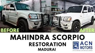 Mahindra Scorpio Full Restoration - Multi brand car workshop -  ACN MOTORS