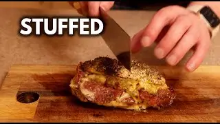Air Fryer Stuffed Chicken