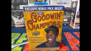 New Retail Release!! 2021 Goodwin Champions Blaster Box Opening!!