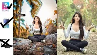 ANDROID PHOTO EDITING TUTORIAL || PICSART EDITING TUTURIAL PLUS LIGHT COLOR CORRECTION || LIGHROOM