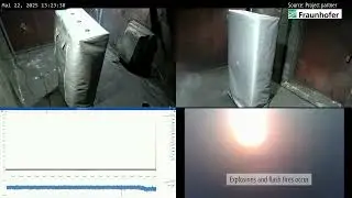 Fraunhofer fire test: VLITEX Battery-Safe Rack withstands lithium-ion battery fire