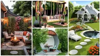 2025 Small backyard Garden  decoration ideas| 20 lush landscaping hacks for Tiny outdoor space