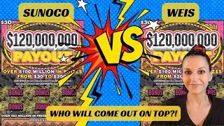 Two Stores, One Winner! $30 Lottery Ticket Scratch Off #pennsylvanialottery #scratchofftickets #win