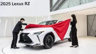 2025 Lexus RZ Review | Luxury Electric SUV with Next-Level Tech & Design