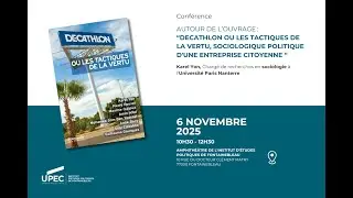 Conférence de l'IEP : Karel Yon 