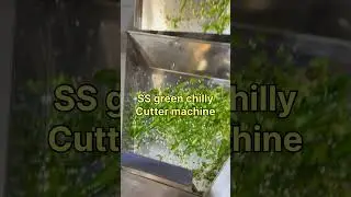 Stainless steel green chilly cutter machine 📲📞☎️ +91 90985 87992