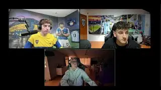 Davo xeneize, Agusneta y Mernuel charlan + Haxball