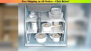 Stackable Storage Rack Wardrobe Layered Partition Rack Closet Sorting Shelves Telescopic Sink