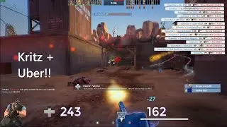 [TF2] PUBSTOMP Heavy!! 200+ points, Uber-Kritz Combos, Godlikes, Domination Galore
