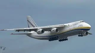 *Very Rare* Antonov AN-124 Take off From Dublin Airport 