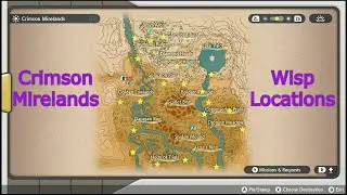 Pok&eacute;mon Legends: Arceus - Crimson Mirelands: All 20 Wisp Locations