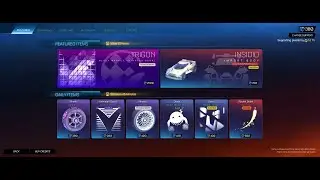 Rocket League Item Shop: 3rd May 2021 Titanium White Trigon and TW Yamane wheels!
