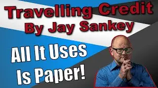 Travelling Credit By Jay Sankey | Uses A Piece Of Paper