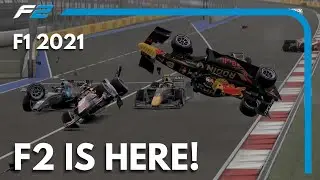 F2 2021 Cars Are Finally Here! | F1 2021 DLC
