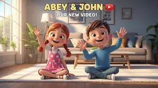 John & Abey Play Together! 🎶🧒👧 | Fun Kids Cartoon Song