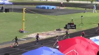Jaden McBurrows 200m finals USATF JO Qualifier