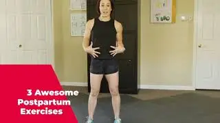 Postpartum Exercises to Flatten Tummy and Connect to Pelvic Floor