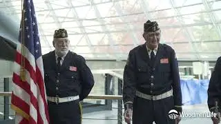SAC Museum Flag Presentation