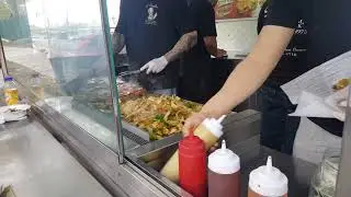 ФУДТРАКИ NYC - Итальянская колбаса и герои D'angelos.