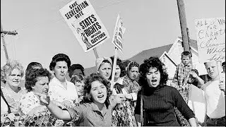 White Segregationists Party In Mississippi 1962