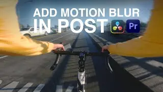 Add Motion Blur To Your GoPro Footage! No Gimbal No ND Filters