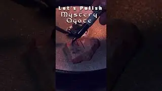 Polishing a Mystery Agate: Watch the Colors Come to Life!