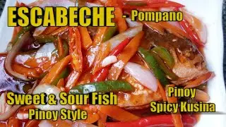 How to Cook Filipino Escabeche | Easy Sweet and Sour Fish Recipe