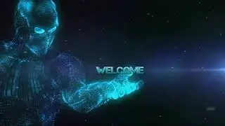 3d robot intro