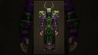 TIER 2 WARLOCK ARMOR SET 20TH ANNIVERSARY WORLD OF WARCRAFT #WOWUPDATE #wowupdate #warlock #warcraft
