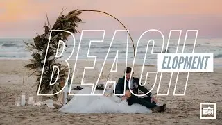Romantic Dreamy Lake Michigan Beach Elopement Chicago Illinois
