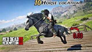 All 10 Unique Horses With Locations In RDR2 🐎