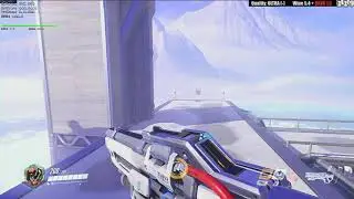 Wine 5.4 + DXVK 1.6 - Overwatch on Linux - EPIC settings - Practice Range