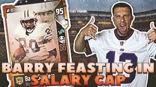 Salary Cap Building Challenge - Barry Sanders is loose! Madden NFL 18