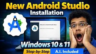 How to Install Android Studio on Windows 10 & 11 | Step-by-Step Guide #androidstudio #installation 