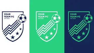 Дизайн футбольного логотипа Pixellab || Как создать логотип футбольного клуба в Pixellab Design