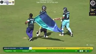 Wesley college UAE vs St Peters college Colombia 1st XI UAE 31st January 2026