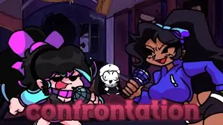 Confrontation But Aurora (Neo Gf), Taki and Julia Sing It | Neo | FNF Secret Histories | LazGamerNe&oslash;