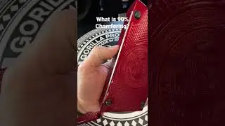 What is 90% Chamfering? #gorillaprocustoms #customizedproducts #custombricks #thebrick #viral #fypシ