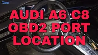 Audi A6 C8 (2019&ndash;2025) OBD2 Port Location 🚗💻👨&zwj;🔧