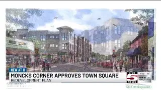 VIDEO: Moncks Corner town council approves town square redevelopment plan
