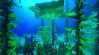 Minecraft Ocean and Sealife Ambience with Underwater Music (10 Hours)
